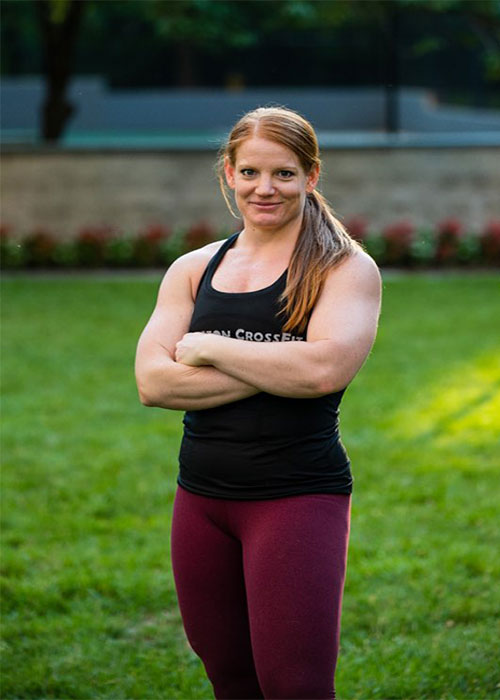 Stacey Coach At Gym In Clarendon