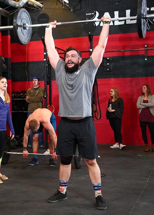 Travis Coach At Gym In Arlington